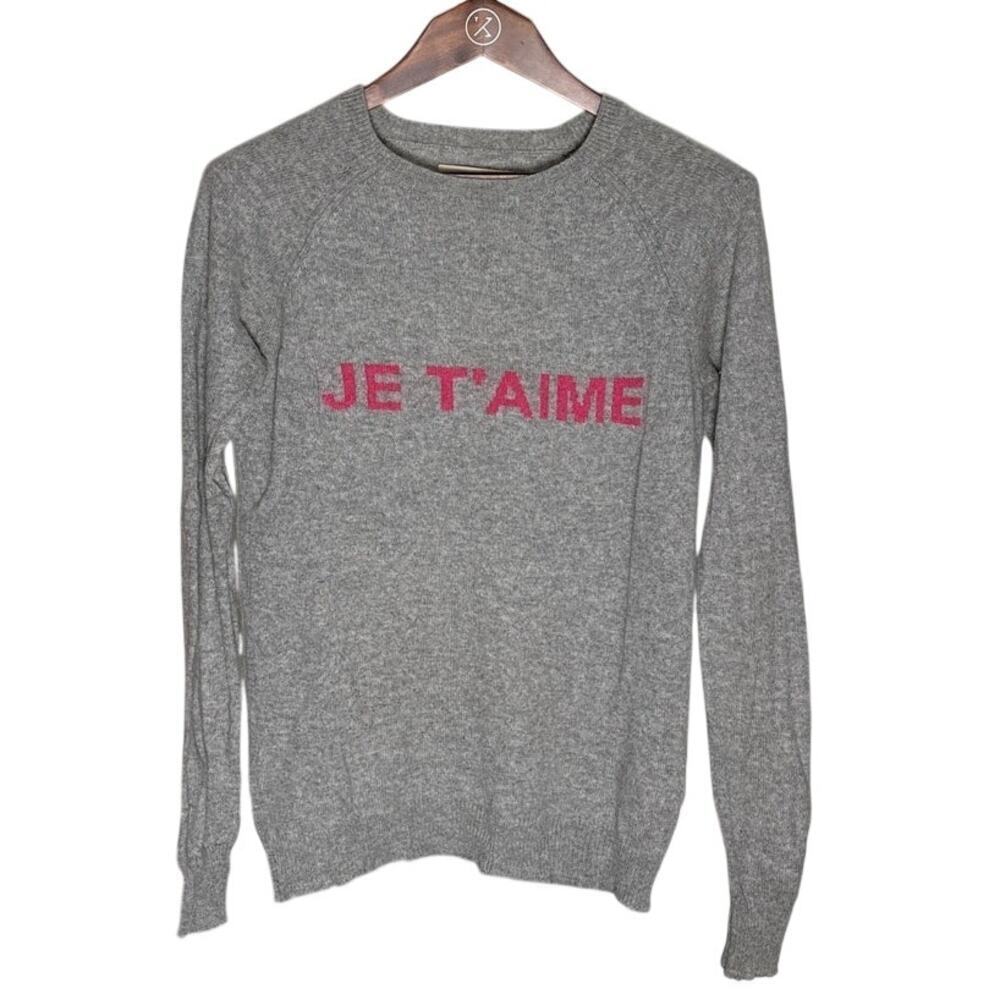 Birds of Paradis Je T’Aime Cashmere Sweater - read